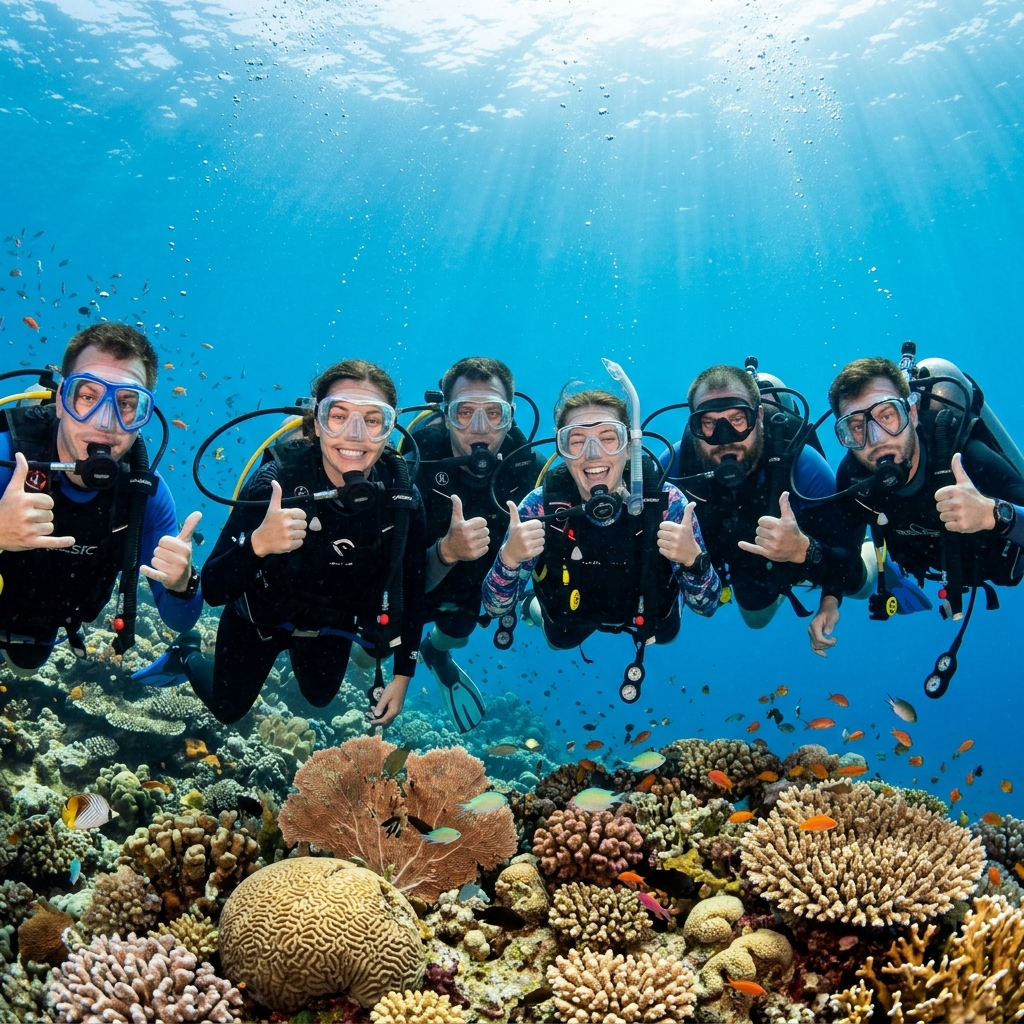 Two tank scuba diving adventure in Mirissa