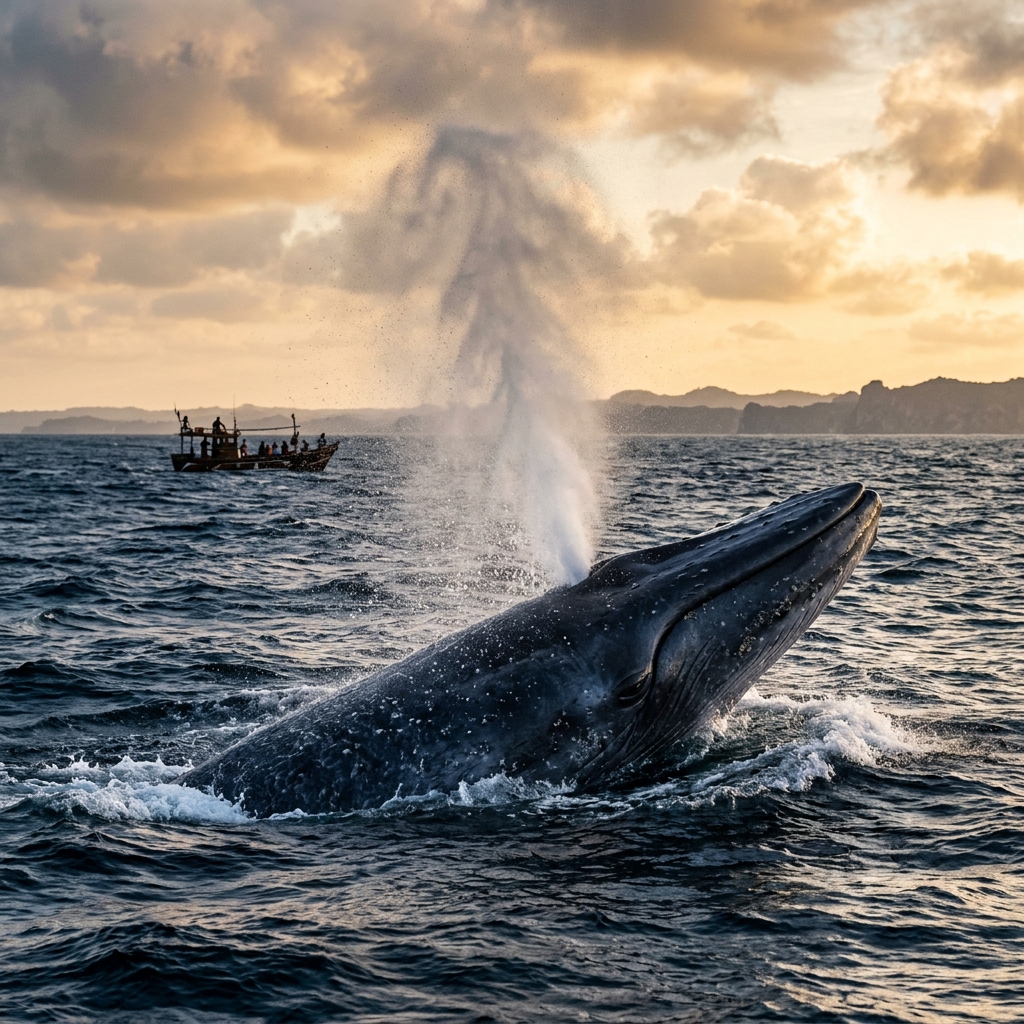 Whale watching tour in Mirissa